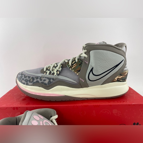 Nike Kyrie Infinity Leopard Camo Men's Size 13 Basketball Shoes Sneakers - Picture 5 of 12